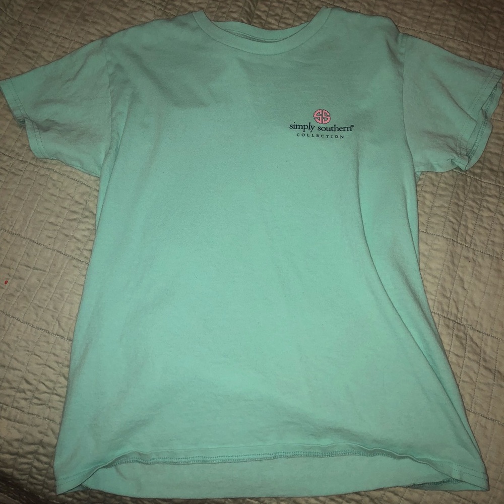 Blue simply southern shirt